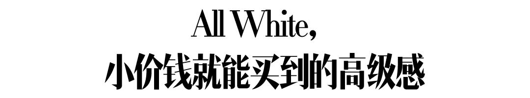 我买了一百件毛衣，比不上这一件白色的