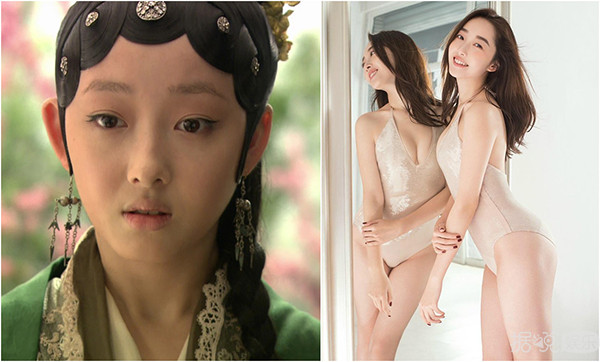 蒋梦婕为《男人装》露胸秀大腿 昔日清纯的林黛玉哪去了？