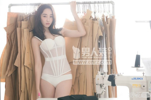 演林黛玉的蒋梦婕拍了《男人装》，画面这么性感！