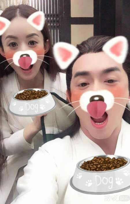 赵丽颖林更新爆出婚纱照，两人会擦出爱的火花吗？