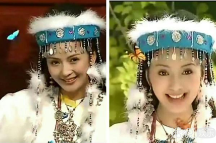 《还珠格格》香妃引蝴蝶 网友评论旧版是“引蝴蝶”吐槽新版是“扑蛾子”