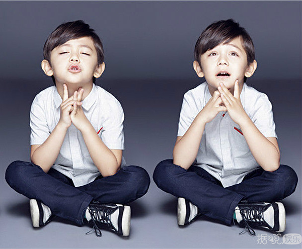 袁咏仪儿子太帅被求出道 星二代告诉你基因的重要性！