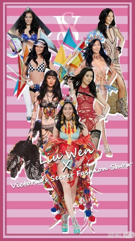 除了刘雯何穗奚梦瑶，中国超模最具话题的是第一次走维密秀的她？