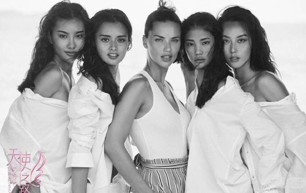 除了刘雯何穗奚梦瑶，中国超模最具话题的是第一次走维密秀的她？