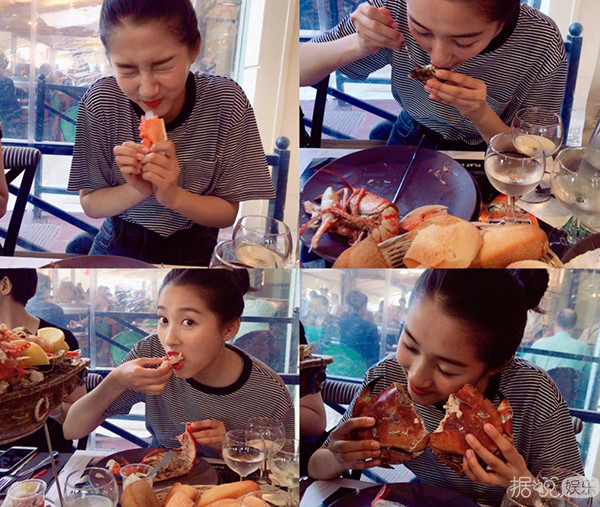鸭脖烤肠辣条，这些女星真的是用生命在吃零食