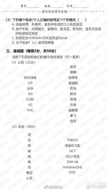 追星就追星吧，你们能不能不要搞得跟地下党一样啊？？？