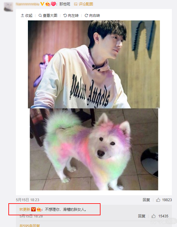 林更新和粉丝互怼太刺激了！这样画风清奇的男星还不止他一个？