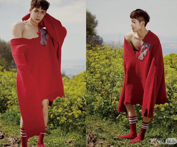 让男明星化大浓妆、穿透视装走秀？现在的时尚真让人看不懂