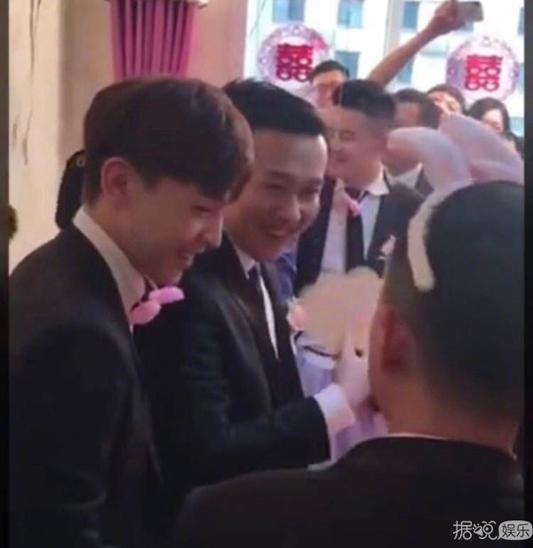 邓伦又去当伴郎了，这是要发展成专业户吗？