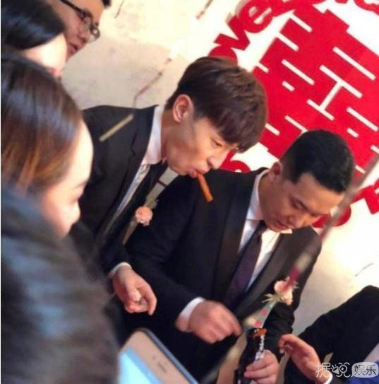 邓伦又去当伴郎了，这是要发展成专业户吗？