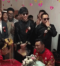 邓伦又去当伴郎了，这是要发展成专业户吗？