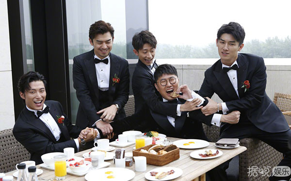 邓伦又去当伴郎了，这是要发展成专业户吗？