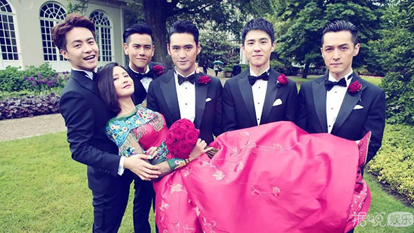 邓伦又去当伴郎了，这是要发展成专业户吗？