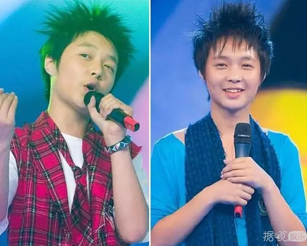 非主流时期的照片都能这么好看，这大概就是明星吧？