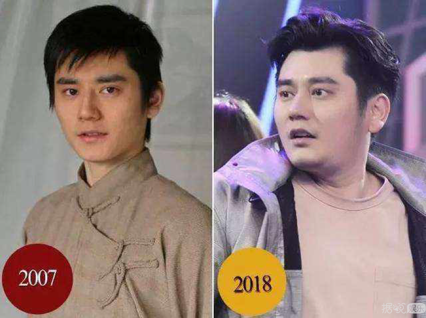 再帅气的男神，都逃不过发福的命运？