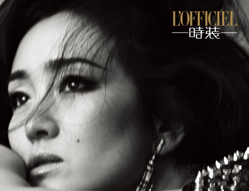 巩俐登时尚杂志9月封面 如梦似幻演绎电影人生